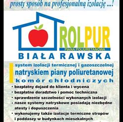ROLPUR Przemysław Libera System Izolacji Natryskiem Piany Poliuretanowej, Ocieplenia Pianą PUR