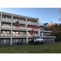 Podnośnik koszowy Koszalin 22m zwyżka wynajem