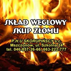 Skorupińscy s.c.Skład opału, sprzedaż węgla, Pellet,skup złomu SKŁAD KDW