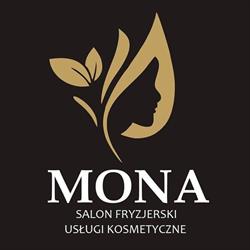 Mona. Zakład fryzjerski. Góra M.