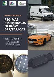 REG-MAT Regeneracja Filtrów DPF