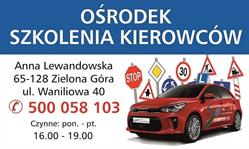 Ośrodek Szkolenia Kierowców Anna Lewandowska