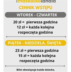 Sala Zabaw Maskotkolandia z kawiarenką