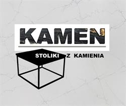 Kamen - stoliki z kamienia
