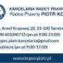 radca prawny Piotr Kopeć