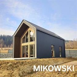 MIKOWSKI Domy Szkieletowe z Drewna Kanadyjskie Nowoczesna Stodoła