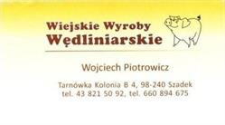 Wiejskie Wyroby Wędliniarskie - Wojciech Piotrowicz