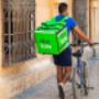 Dostawca Uber Eats