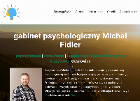 Strona internetowa z Terapia i Rozwój Michał Fidler