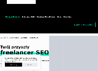 Strona internetowa z Kamil Laskowski - Freelancer SEO