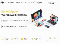 Strona internetowa z FLIX - Serwis Apple Warszawa Mokotów | Serwis iPhone - Wymiana Szybki