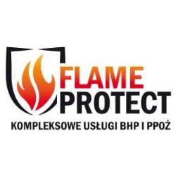 FLAME PROTECT KOMPLEKSOWE USŁUGI BHP I PPOŻ serwis ppoż konserwacja naprawy