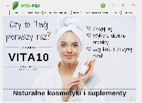 Strona internetowa z VITA-PRO