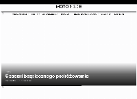 Strona internetowa z Redakcja motoinside.pl
