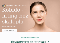 Strona internetowa z Szamanka Piękna - odmładzające masaże twarzy KOBIDO Czechowice-Dziedzice