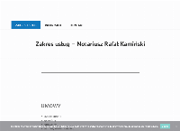 Rafał Kamiński notariusz w Łomiankach Kancelaria Notarialna Łomianki