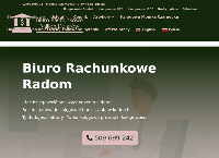 Strona internetowa z Biuro Rachunkowe Radom - Księgowa Radom - Monika Czarnecka