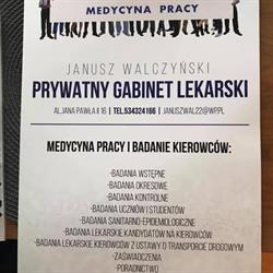 Janusz Walczyński Praktyka Lekarska