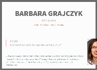 Strona internetowa z Barbara Grajczyk Fotografia