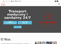 Strona internetowa z Transport Medyczny i Sanitarny Włocławek - Car-Med