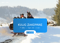 Strona internetowa z Magiczny Kulig Zakopane