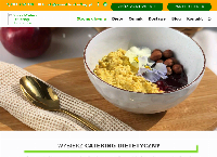 Strona internetowa z SmoothCatering - catering dietetyczny premium