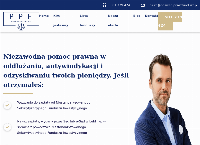 Strona internetowa z Pomoc dla zadłużonych z komornikiem - Pozwani Przez Fundusz