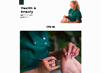 Strona internetowa z Health & beauty