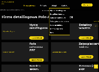 Strona internetowa z Polo Auto Detailing Bezbarwne folie ochronne PPF, Powłoki Ceramiczne