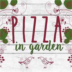 Pizza in Garden