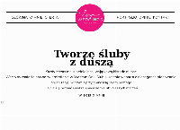 Strona internetowa z Paulina Langner-Bentkowska - Wedding Planner Warszawa