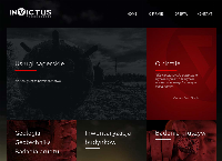 Strona internetowa z INVICTUS Adam Stożek