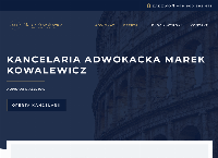 Strona internetowa z Kancelaria Adwokacka Marek Kowalewicz - Adwokat Białystok
