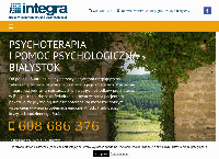 Strona internetowa z Psycholog dziecięcy Białystok