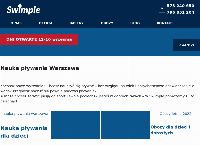 Strona internetowa z Swimple sp. z o.o.