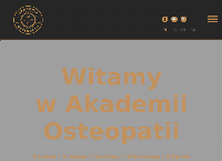 Klinika Akademii Osteopatii - Akademia Osteopatii