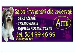 ARNI Salon piękności dla zwierząt