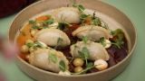 Pierogi z gęsiną