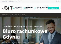 Strona internetowa z Biuro Rachunkowe Gdynia GIT Sp. z o.o.