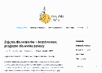 Strona internetowa z Kreatywne Umysły