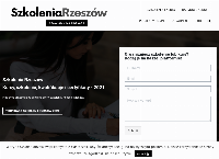 Strona internetowa z Szkolenia Rzeszów