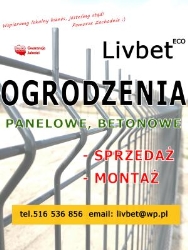 LIVBET-ECO Ogrodzenia Systemowe