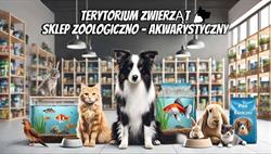 Terytorium zwierząt sklep zoologiczny i akwarystyczny