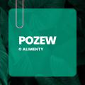 Pozew o alimenty
