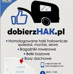 dobierzhak.pl sprzedaż oraz montaż haków holowniczych