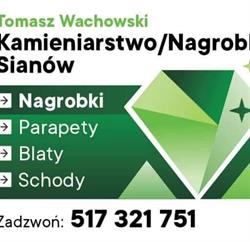 Usługi kamieniarskie Nagrobki Pomniki