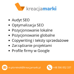 Kreacja Marki - SEO, pozycjonowanie, marketing, copywriting