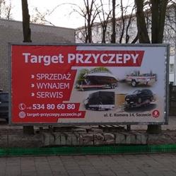 Target Przyczepy Szczecin - sprzedaż, wynajem i serwis przyczep samochodowych