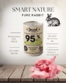 Smart Nature Pure RABBIT 95% MIĘSA Monoproteinowa wysokomięsna karma mokra dla psa