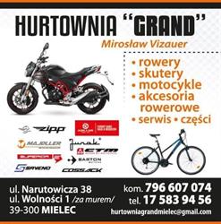 Grand. Hurtownia JUNAK ZONTES SEGWAY LINHAI TGB BARTON MOTORS